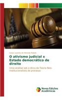 O ativismo judicial x Estado democrático de direito
