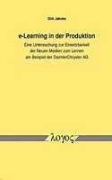 E-Learning in Der Produktion