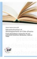 Décentralisation Et Développement En Côte d'Ivoire