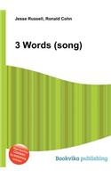 3 Words (Song)