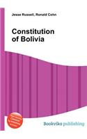 Constitution of Bolivia