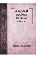 A modest apology for Parson Alberoni: (English)