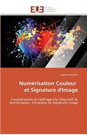Numérisation Couleur Et Signature d'Image