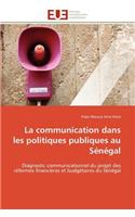 La Communication Dans Les Politiques Publiques Au Sénégal