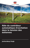 Rôle du contrôleur automatique d'excitation dans la tension des éoliennes