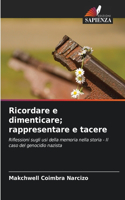 Ricordare e dimenticare; rappresentare e tacere