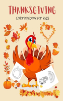 Thanksgiving Coloring Book for Kids