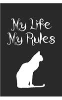 My Life My Rules (Journal / Notebook)