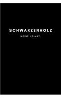 Schwarzenholz: Notizbuch, Notizblock, Notebook - Punktraster, Punktiert, Dotted - 120 Seiten, DIN A5 (6x9 Zoll) - Notizen, Termine, Ideen, Skizzen, Tagebuch - Dein