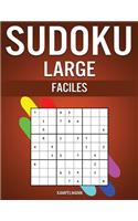 Sudoku Large Faciles: 250 Sudoku Large Faciles à Résoudre avec Solutions