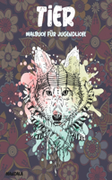 Malbuch für Jugendliche - Mandala - Tier