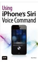 Using iPhone's Siri Voice Command