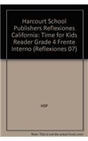 Harcourt School Publishers Reflexiones: Time for Kids Reader Grade 4 Frente Interno