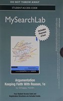 MyLab Search with Pearson eText -- Standalone Access Card -- for Argumentation: Keeping Faith with Reason(English)