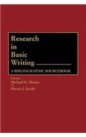 Research in Basic Writing
