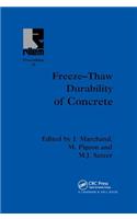 Freeze-Thaw Durability of Concrete
