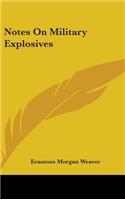 Notes On Military Explosives