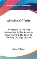 Abyssinia Of Today