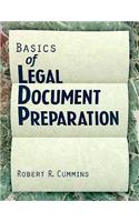 Basics of Legal Document Preparation