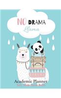 No Drama Llama Academic Planner July 2019 - June 2020