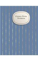 Cornell Notes Notebook: 8.5x11 Beautiful Cornell Method Book with 150 pages for University Level Note Taking