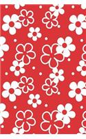 Cute Floral Pattern Notebook