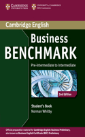 Business Benchmark Pre-intermediate - Intermediate Business Preliminary Student's Book: Pre-intermediate to Intermediate Business Preliminary