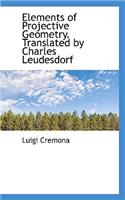 Elements of Projective Geometry. Translated by Charles Leudesdorf