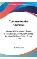 Commemorative Addresses