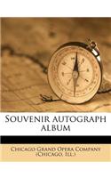 Souvenir Autograph Album