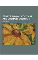 Essays Volume 1