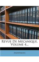Revue de Mecanique, Volume 4...: (French)