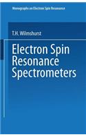 Electron Spin Resonance Spectrometers
