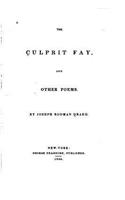 Culprit Fay, And Other Poems