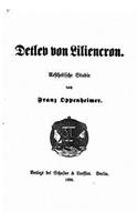 Detlev von Liliencron, Aesthetische Studie