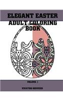 Elegant Easter Adult Coloring Book