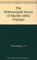 The Widmanstadt-Moses of Mardin Editio Princeps of The Syriac Gospels of 1555