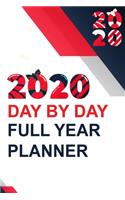 2020 Day by Day Full Year Planner