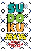 Sudoku 16 x 16 Level 1