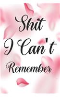 Shit I Can't Remember