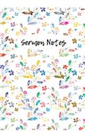 Sermon Notes Journal: Novelty Line Notebook / Journal College Rule Line, A Perfect Gift Item (7 x 10 inches) For Women Inspirational Worship Tool To Record, Remember And 