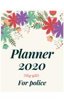 Planner 2020 for police