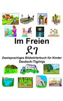 Deutsch-Tigrinja Im Freien/&#4848;&#4872; Zweisprachiges Bildwörterbuch für Kinder