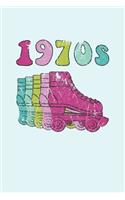 1970s Roller Skates Notebook