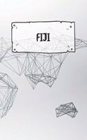 Fiji: Dotted Travel Diary Notebook or Journey Dotted Grid Journal - Holiday Trip Pocketbook for Men and Women with Dots