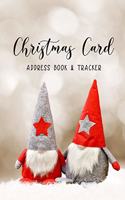 Christmas Card Address Book & Tracker