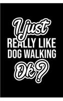 I Just Really Like Dog Walking Ok?