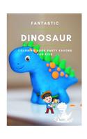 Fantastic Dinosaur Coloring Book Party Favors For Kids: Dinosaur Painting And Drawing Pages Books For Kids & Adults Coloring Activity Vol 11