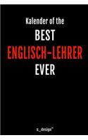 Kalender für Englisch-Lehrer