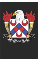 Rutledge: Rutledge Coat of Arms and Family Crest Notebook Journal (6 x 9 - 100 pages)